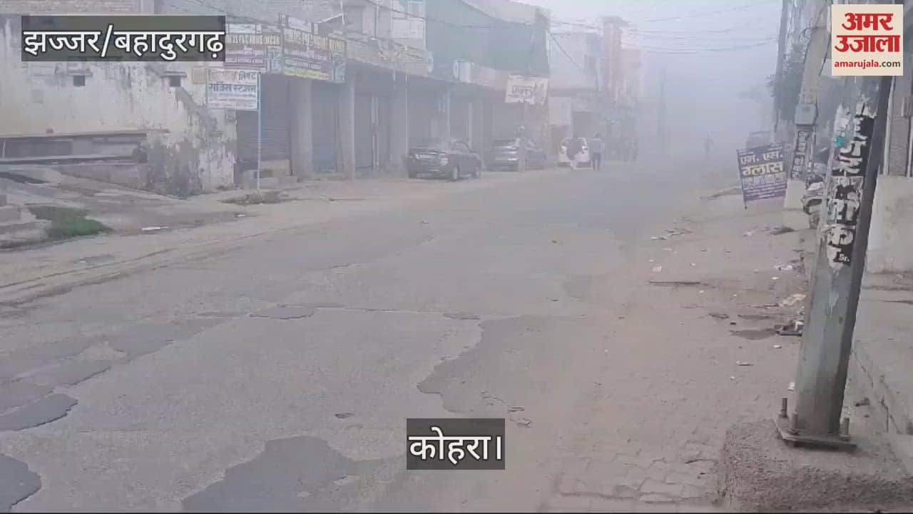 VIDEO : झज्जर में दूसरे दिन भी घना कोहरा, जनजीवन प्रभावित