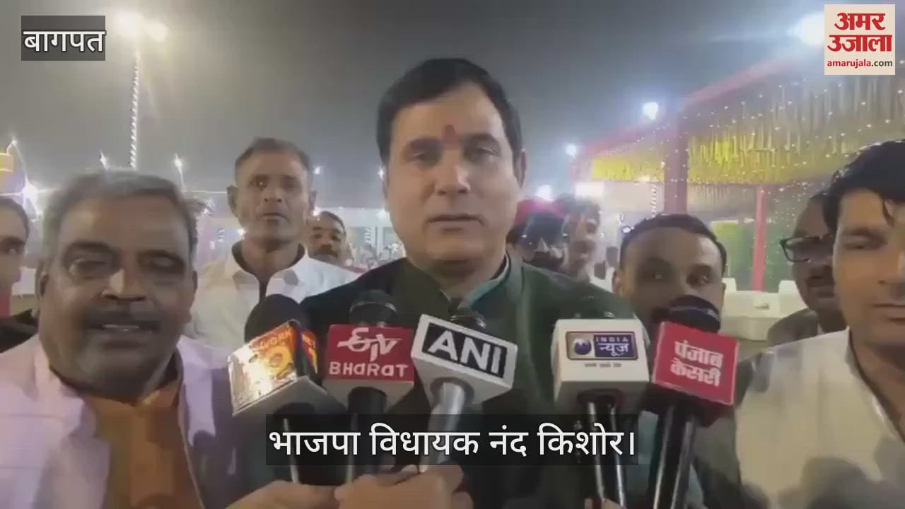 VIDEO : BJP MLA's big statement in Baghpat, says religious identity will have to be shown before temple entry