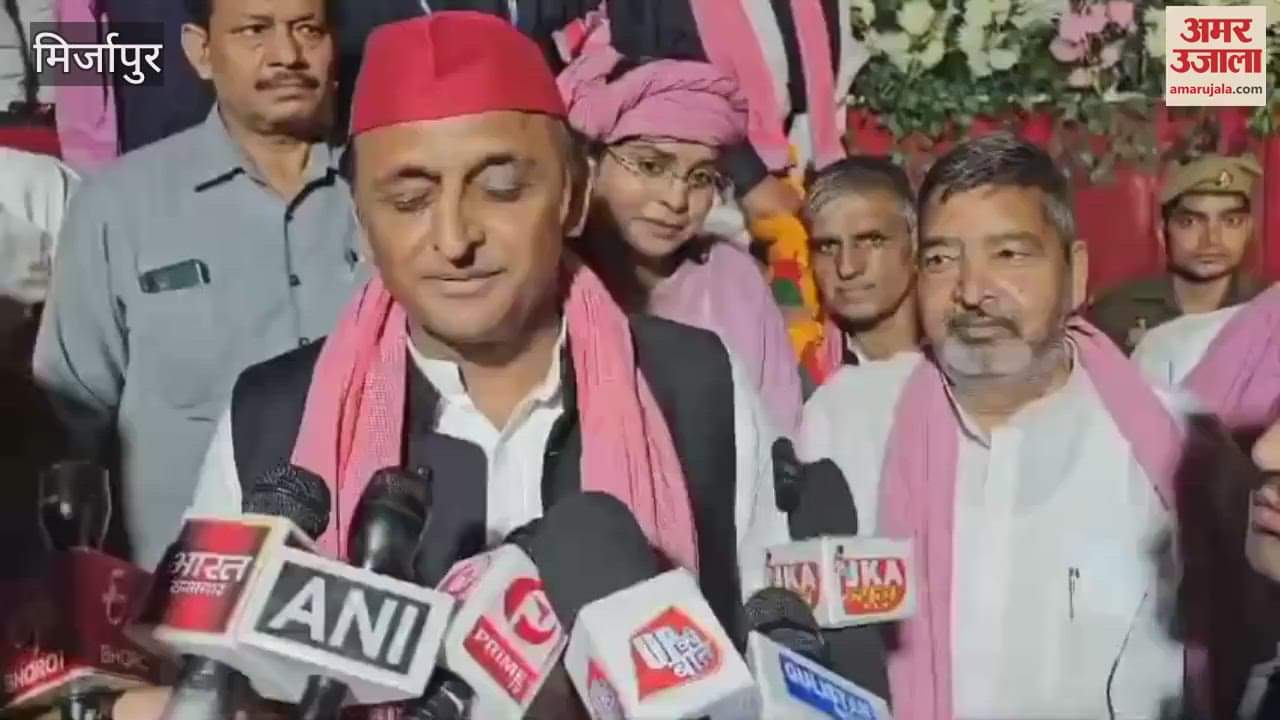 VIDEO : By Election in UP Akhilesh takes political jibe BJP says Mutton war recorded in history
