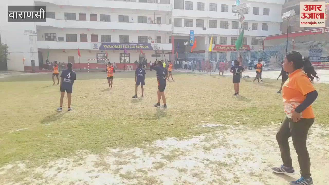 VIDEO : Players showed their strength in handball competition