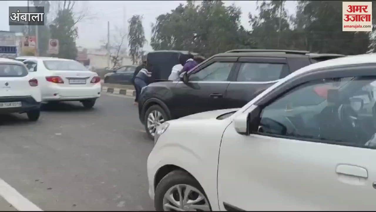 VIDEO : Bike rider dies after being hit by tipper in Ambala