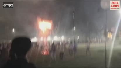 VIDEO : गुरु नानक देव का प्रकाशोत्सव, आतिशबाजी से आसमान हुआ रंग-बिरंगा