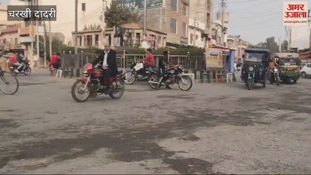 VIDEO : No fear of challan action in Charkhi Dadri, drivers are breaking rules without fear