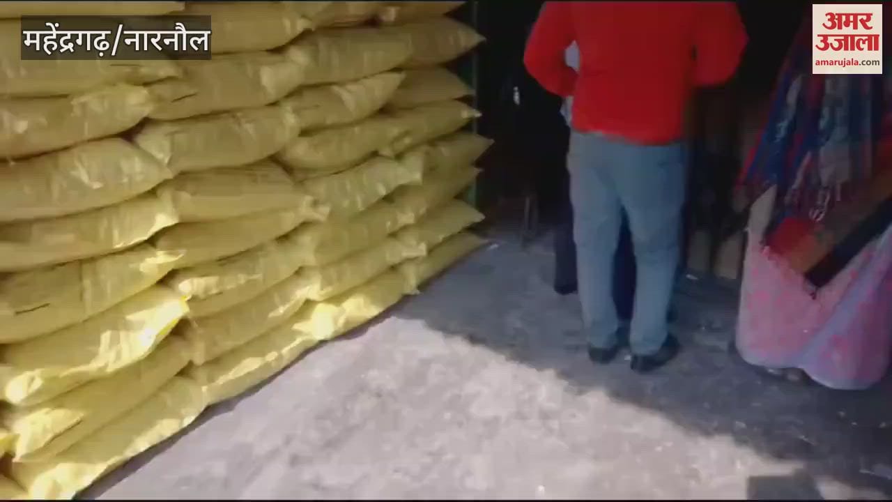 VIDEO : 1571 bags of urea distributed in Narnaul in two days