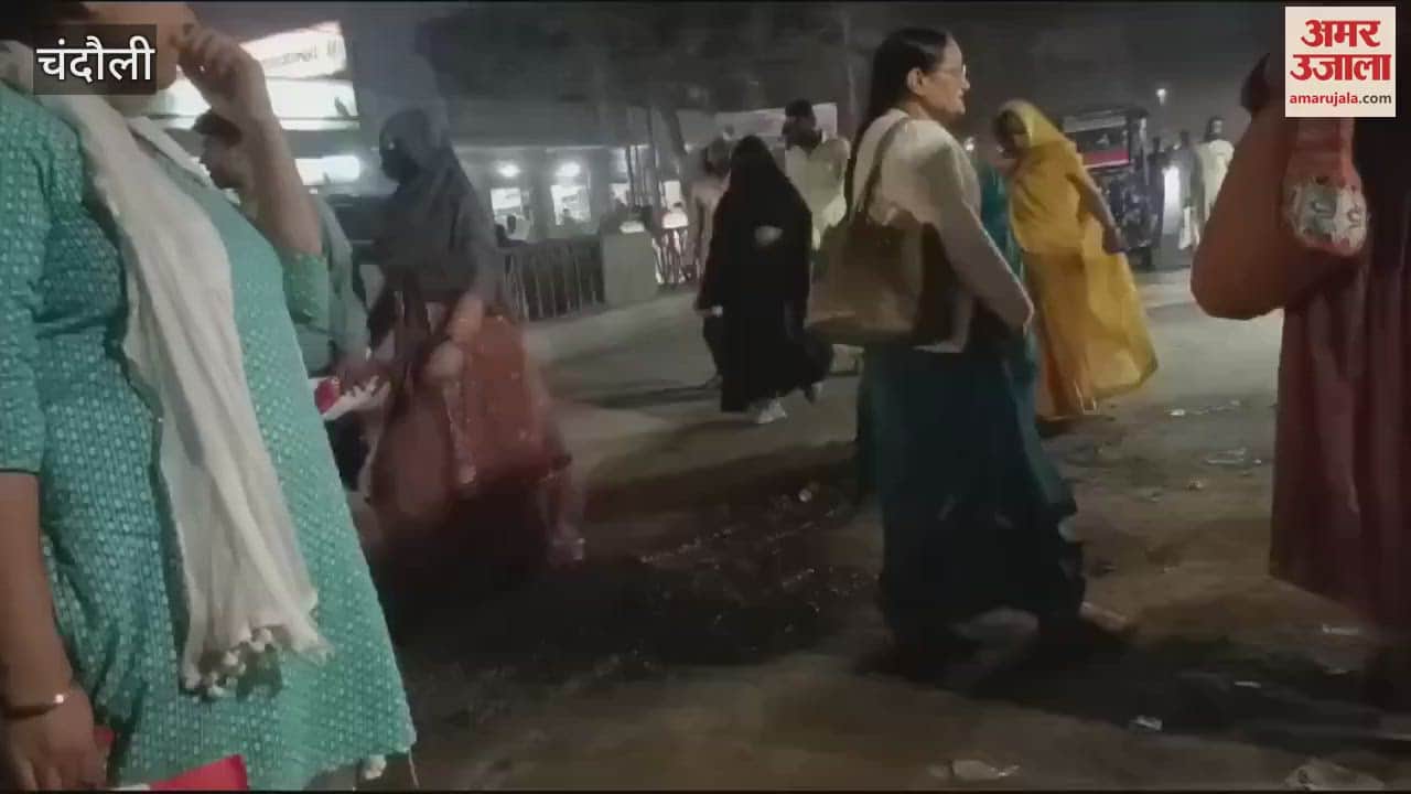 VIDEO : panic jam in varanasi lasted for hours suddenly huge load of vehicles arrived Padav Chauraha