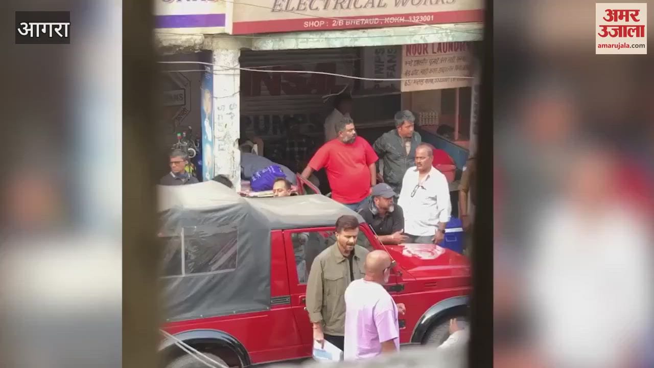 VIDEO : आगरा में शुरू हुई फिल्म सूबेदार की शूटिंग...जयपुर हाउस में फिल्माए गए दृश्य, मेन रोल में अनिल कपूर हैं