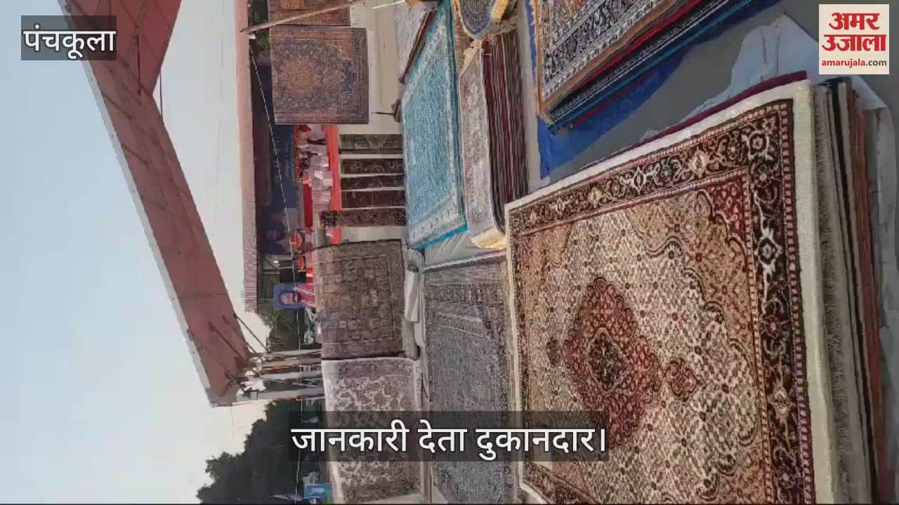 VIDEO : सरस मेला में भदोही और की कालीन का क्रेज