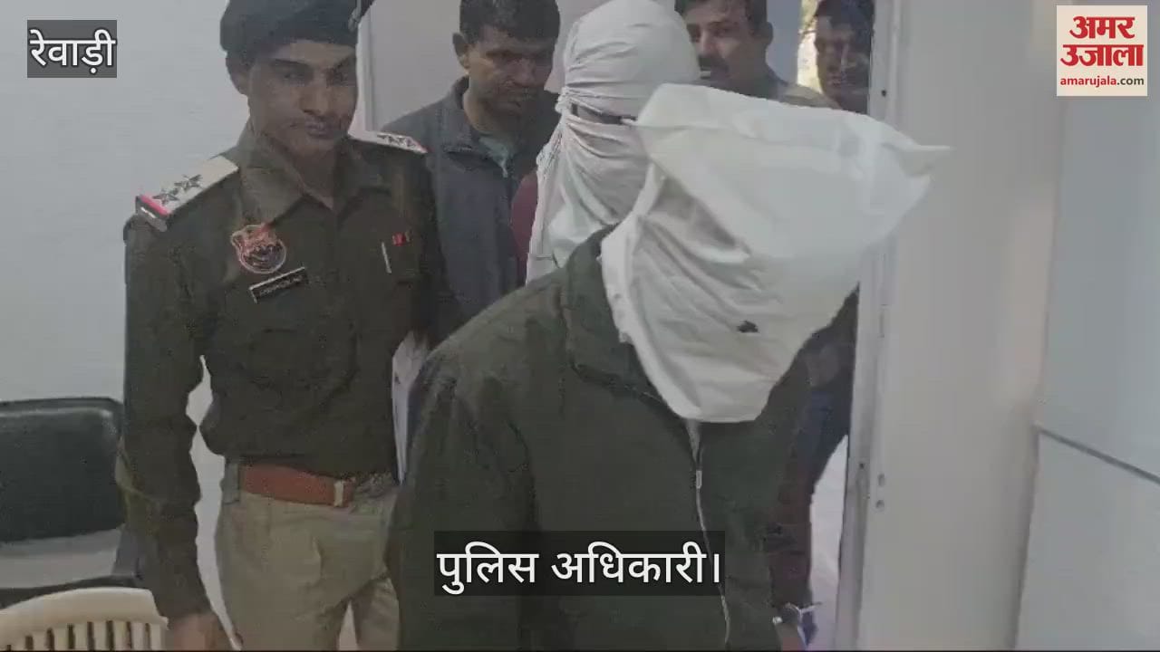 VIDEO : Two accused arrested in case of robbery of jeweler in Bawal of Rewari
