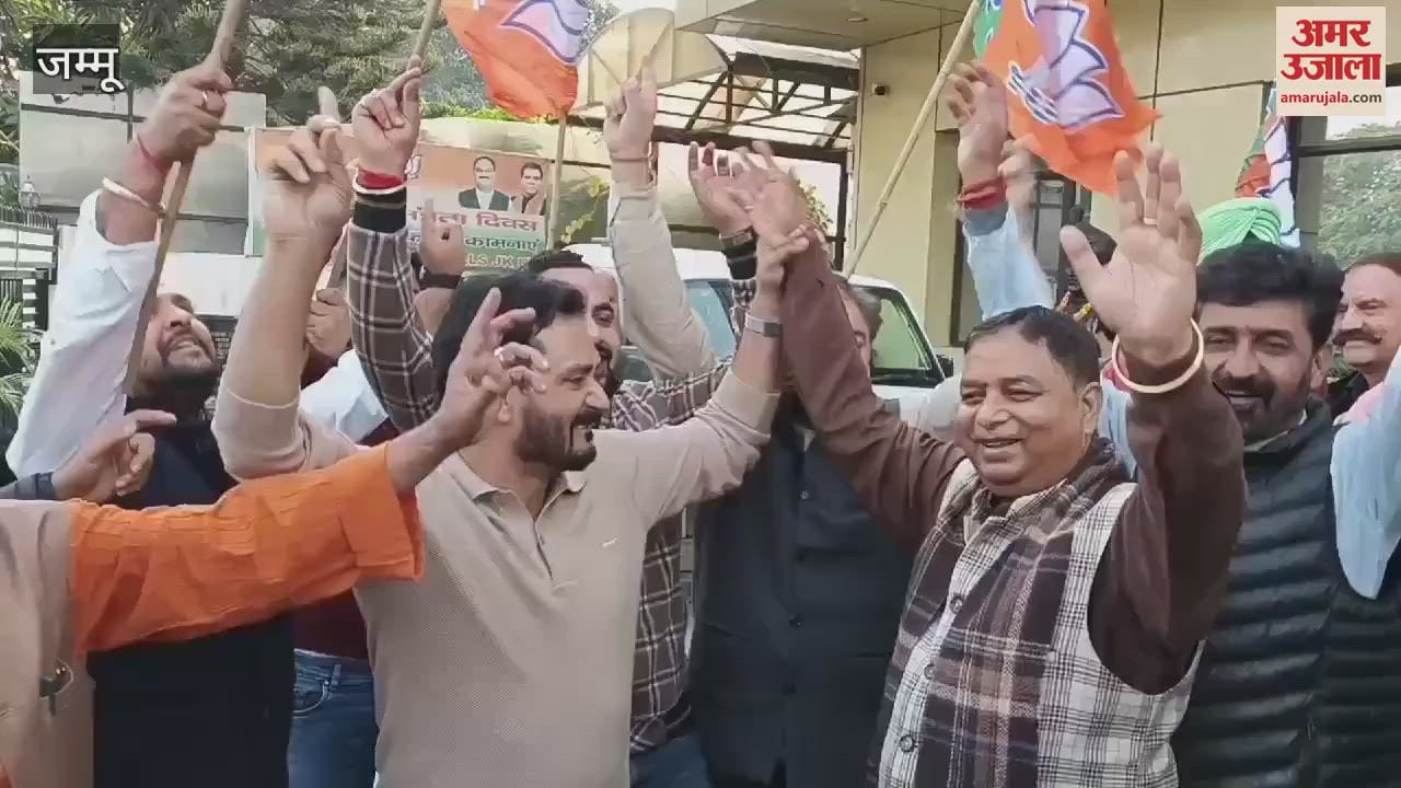VIDEO : Maharashtra Assembly Elections 2024: BJP workers celebrate BJP's victory in Jammu
