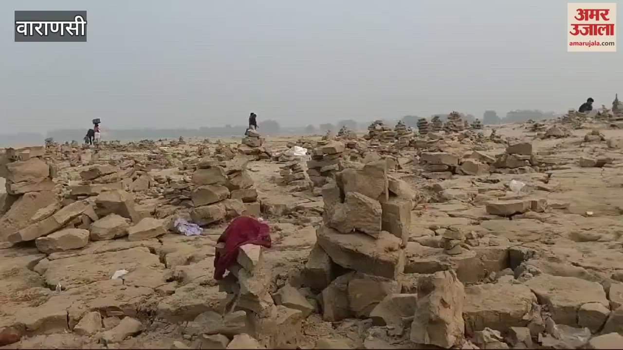 VIDEO : Women built houses sand banks of Ganga said Baba Vishwanath blesses with concrete houses