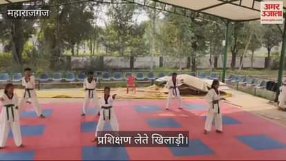 VIDEO : Taekwondo players showed strength in belt promotion