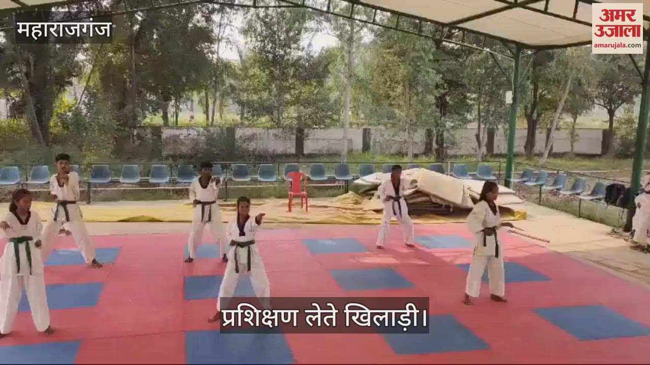 VIDEO : Taekwondo players showed strength in belt promotion