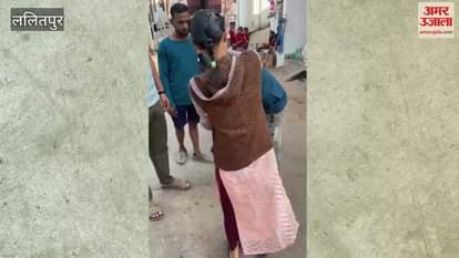 VIDEO : girl punched and hit elbowed on face of a boy in lalitpur