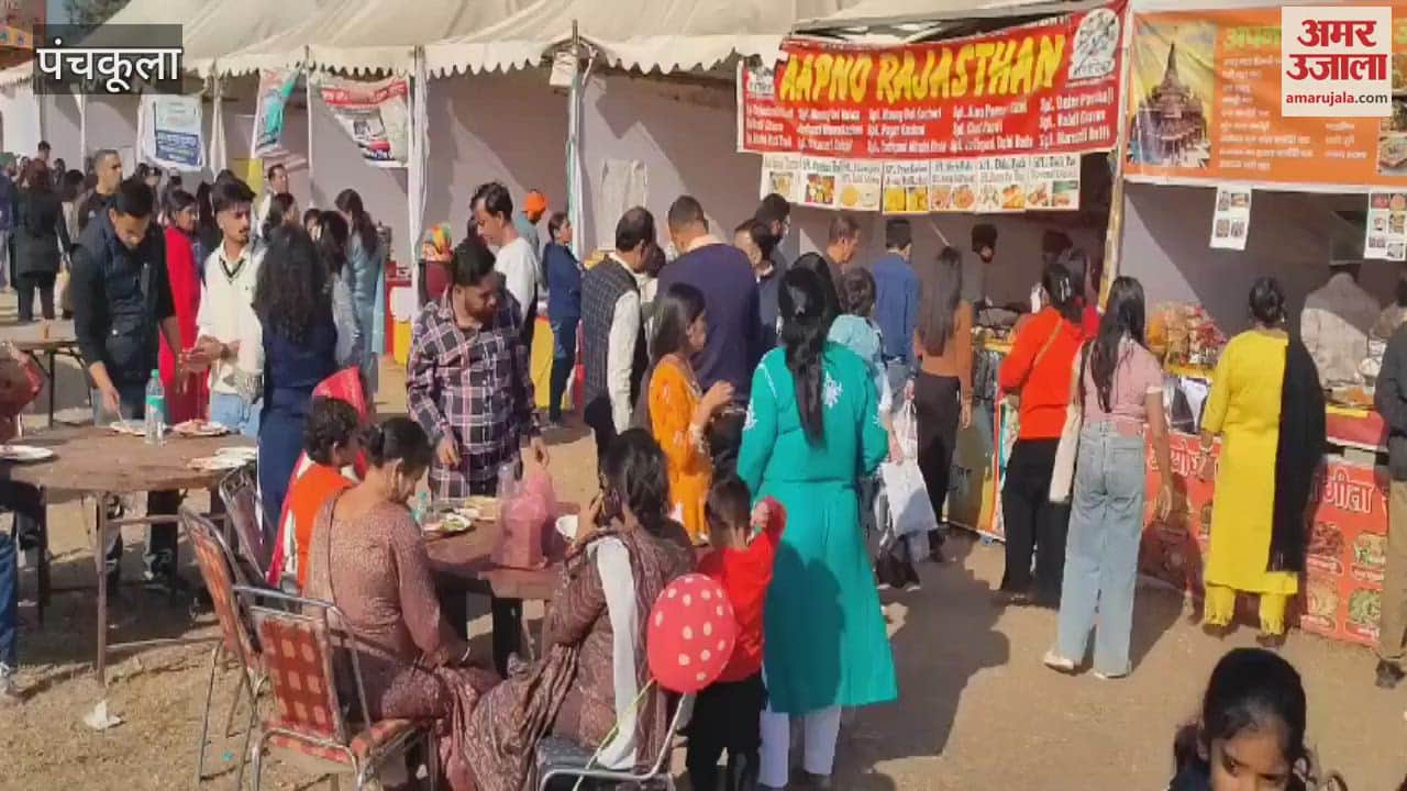 VIDEO : Last day of Saras Mela in Panchkula, citizens gathered for shopping
