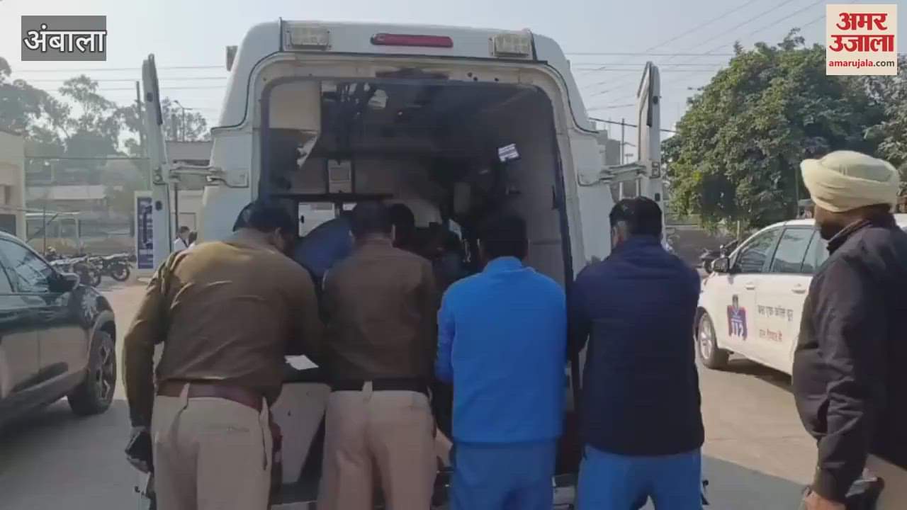 VIDEO : A person found unconscious and covered in mud in a drain, undergoing treatment in hospital