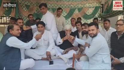 VIDEO : District councilor and block committee members ended their 72-hour hunger strike