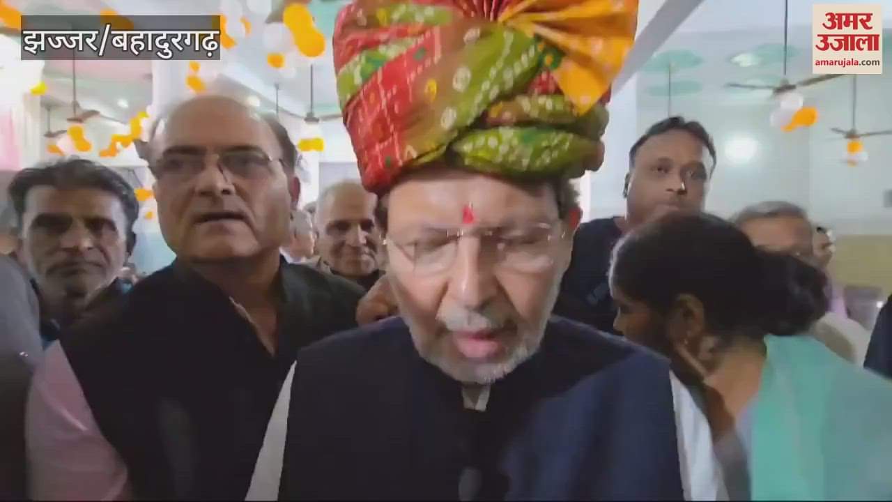 VIDEO : In Jhajjar, Dr. Arvind Sharma said- Congress is unable to digest the continuous defeat