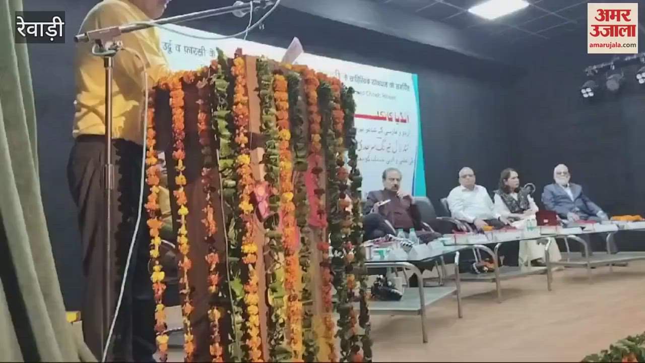 VIDEO : Dr. Abidi said in Rewari- It is sad that a great poet is anonymous