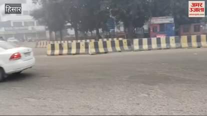 VIDEO : Fog again covers Hisar, temperature will fall