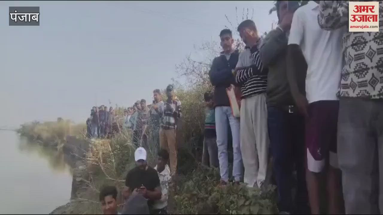 VIDEO : ASI car fell into UBDC canal in Pathankot, girl died