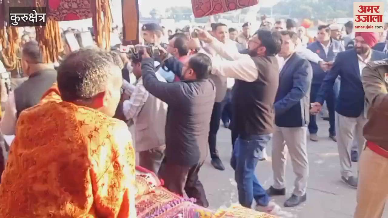 VIDEO : Governor Bandaru Dattatreya reached Kurukshetra, inaugurated the crafts fair