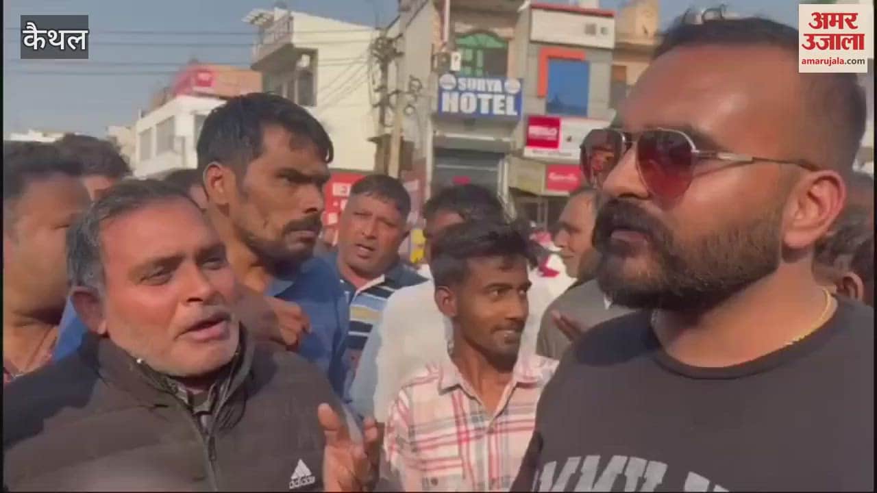 VIDEO : In Kaithal, threatening a CID sub-inspector proved costly, traffic police issued a challan of Rs 17,000