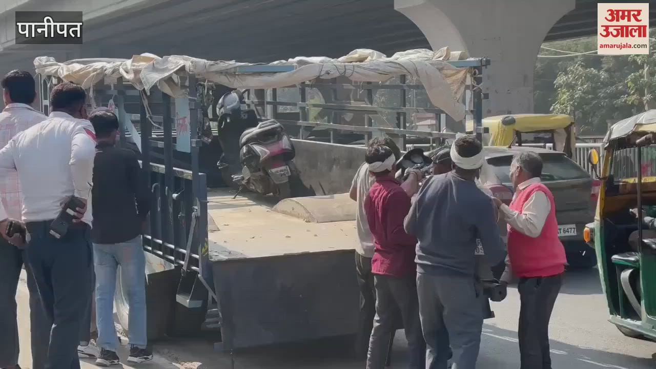 VIDEO : 150 vehicles parked illegally in Panipat were fined, more than 40 were impounded