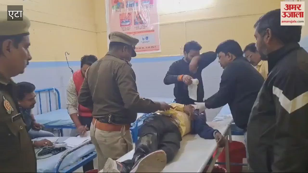 VIDEO : दावत खाने जा रहे बाइक सवार की मौत, एक गंभीर घायल