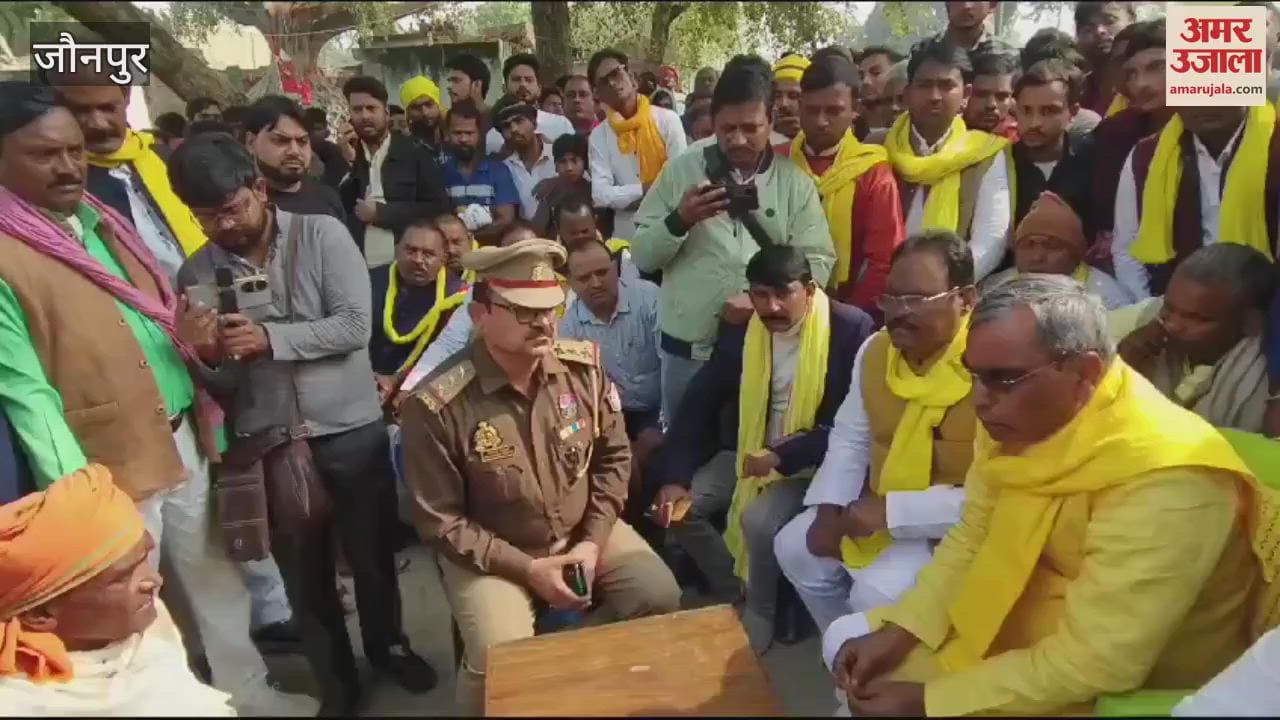 VIDEO : Minister Omprakash Rajbhar met family said every possible help given Jaunpur youth died in Varanasi
