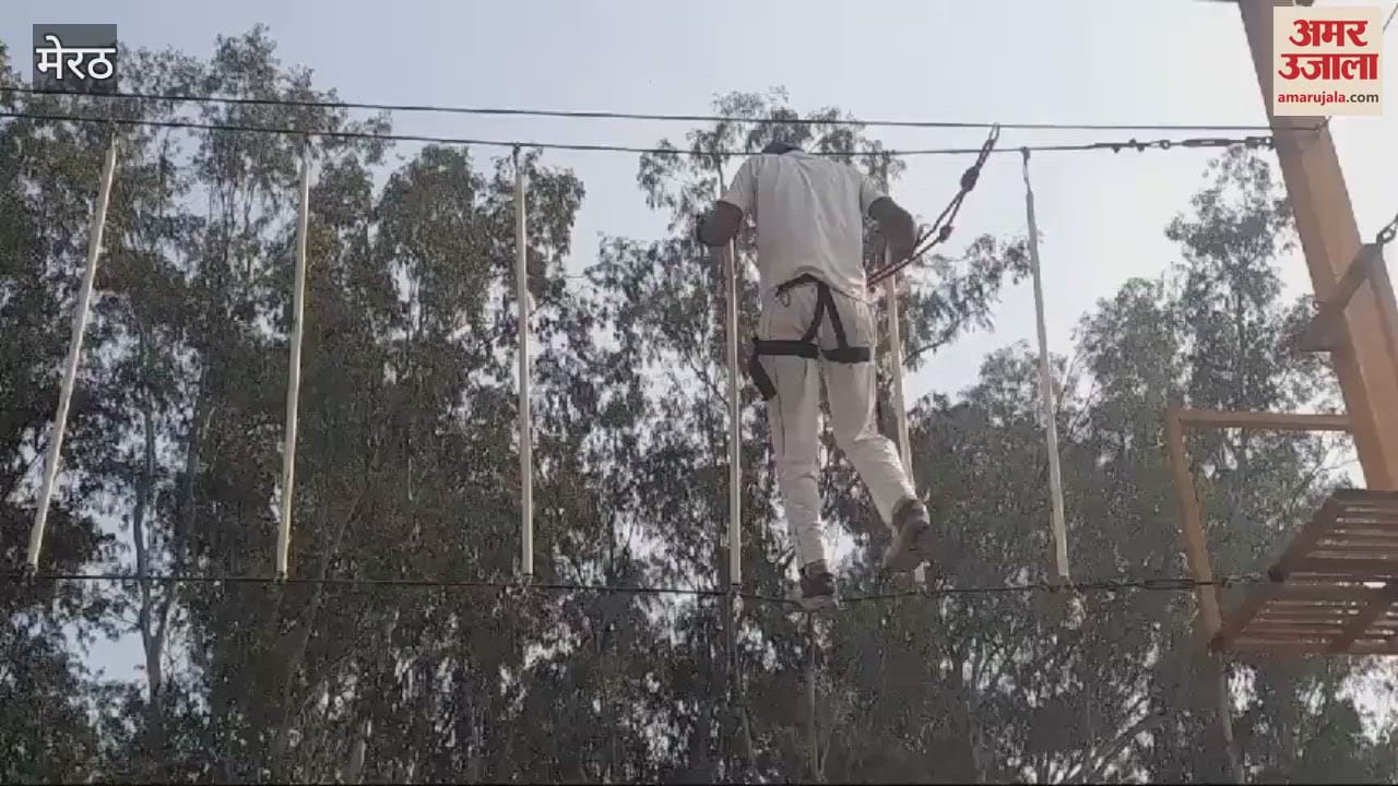 VIDEO : UP: Now enjoy adventure games in Meerut only, you will not have to go to Delhi, Uttarakhand and Himachal