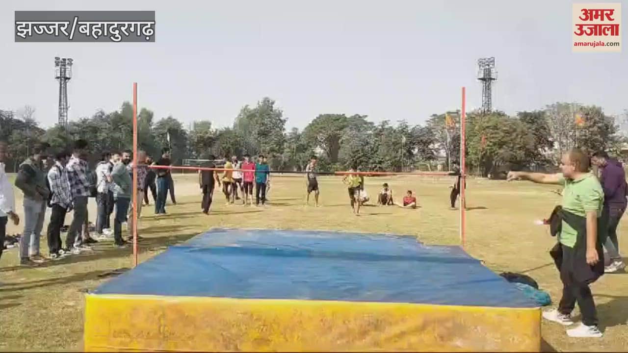 VIDEO : Aarti of BA first year got first place in 200 meter race for girls in Jhajjar