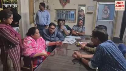 VIDEO : Clash between chairman and former councilor in Mahasamund Municipality