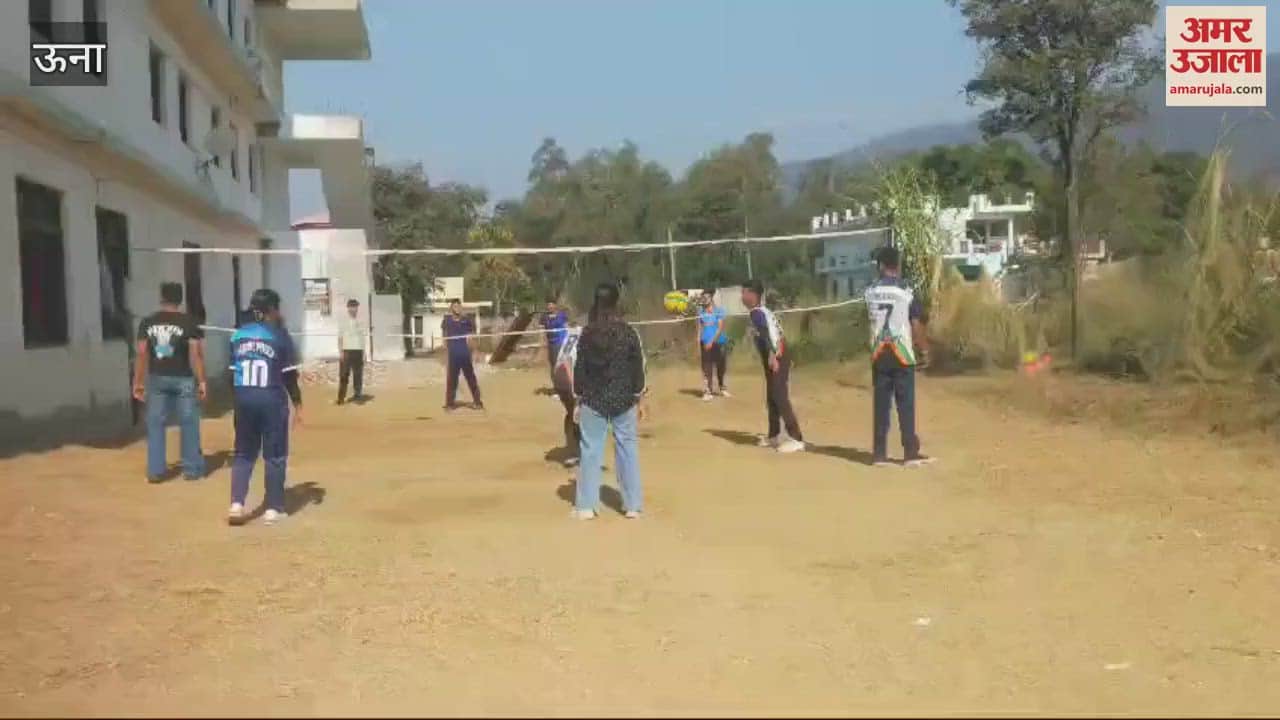 VIDEO : Himachal Throw Ball Junior team players practice on the ground