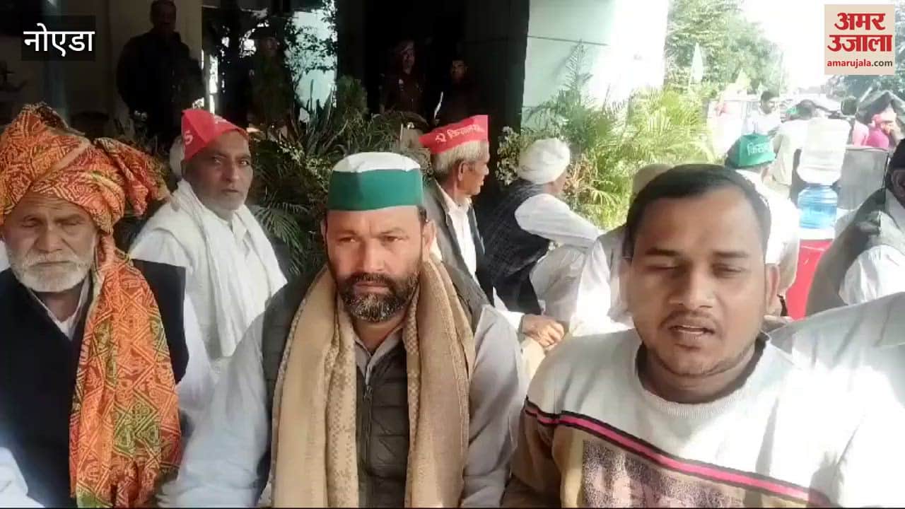 VIDEO : Farmers refused to accept requests of police administration and authorities officials