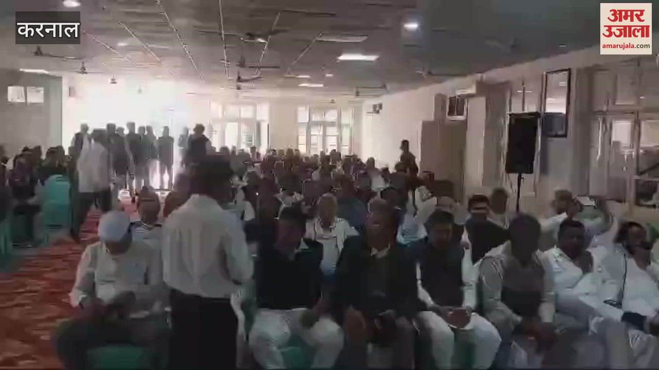 VIDEO : करनाल में राजपूत सभा द्वारा मंत्री श्याम सिंह राणा का सम्मान, समाजहित में 5 लाख देने की घोषणा