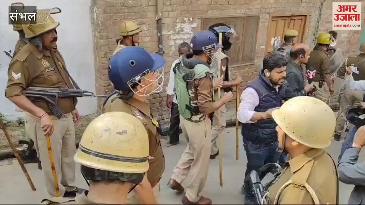 VIDEO : Shops started opening in Sambhal market, the city gradually started becoming lively, video of violence