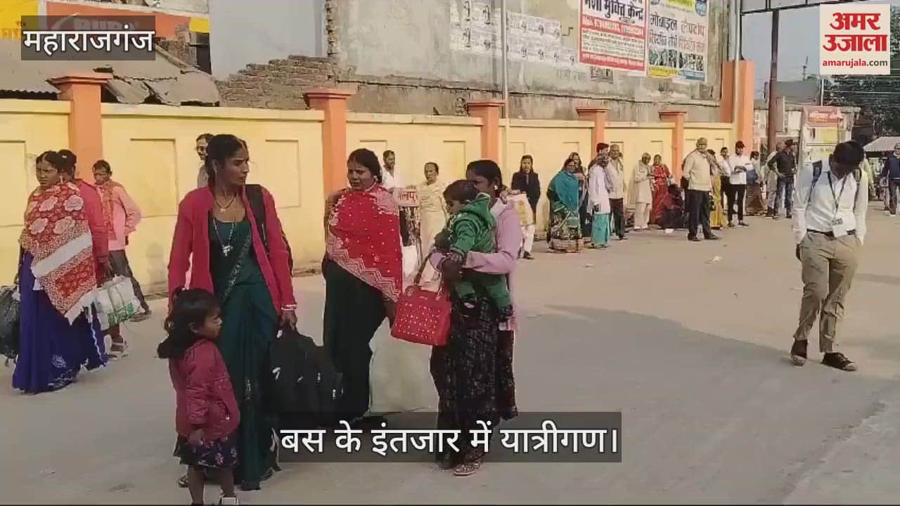 VIDEO : Passengers seen waiting for the bus