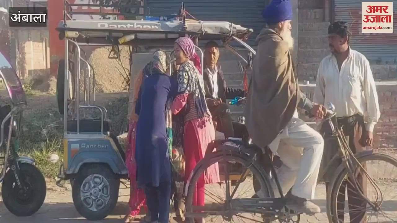 VIDEO : Body of a person found in the drain on Jain College Road in Ambala