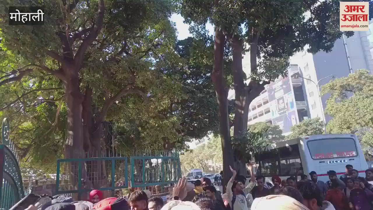 VIDEO : Protest of ETT 5994 and 2364 unions in Mohali