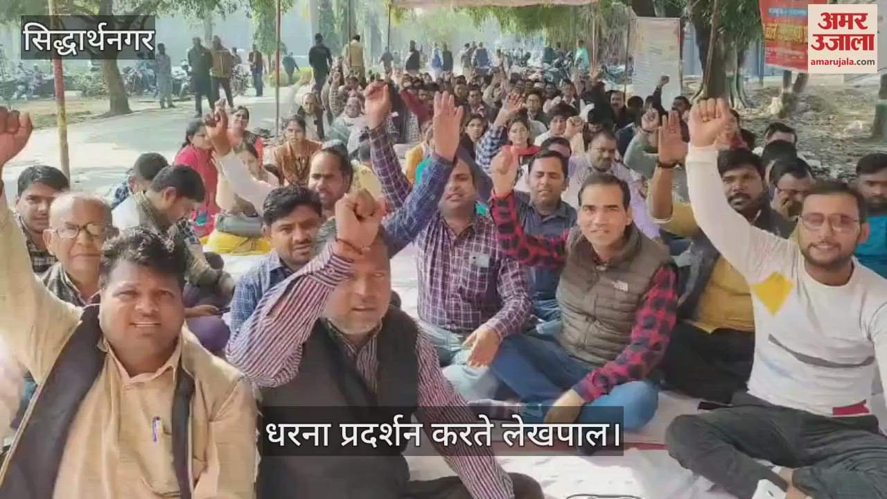 VIDEO : Lekhpal on strike, will agitate until demands are not met