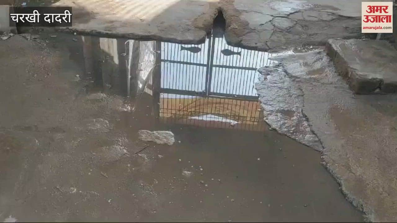 VIDEO : Four primary schools of Dadri do not even have their own building, all the classes are held together in Dharamshala and on stage