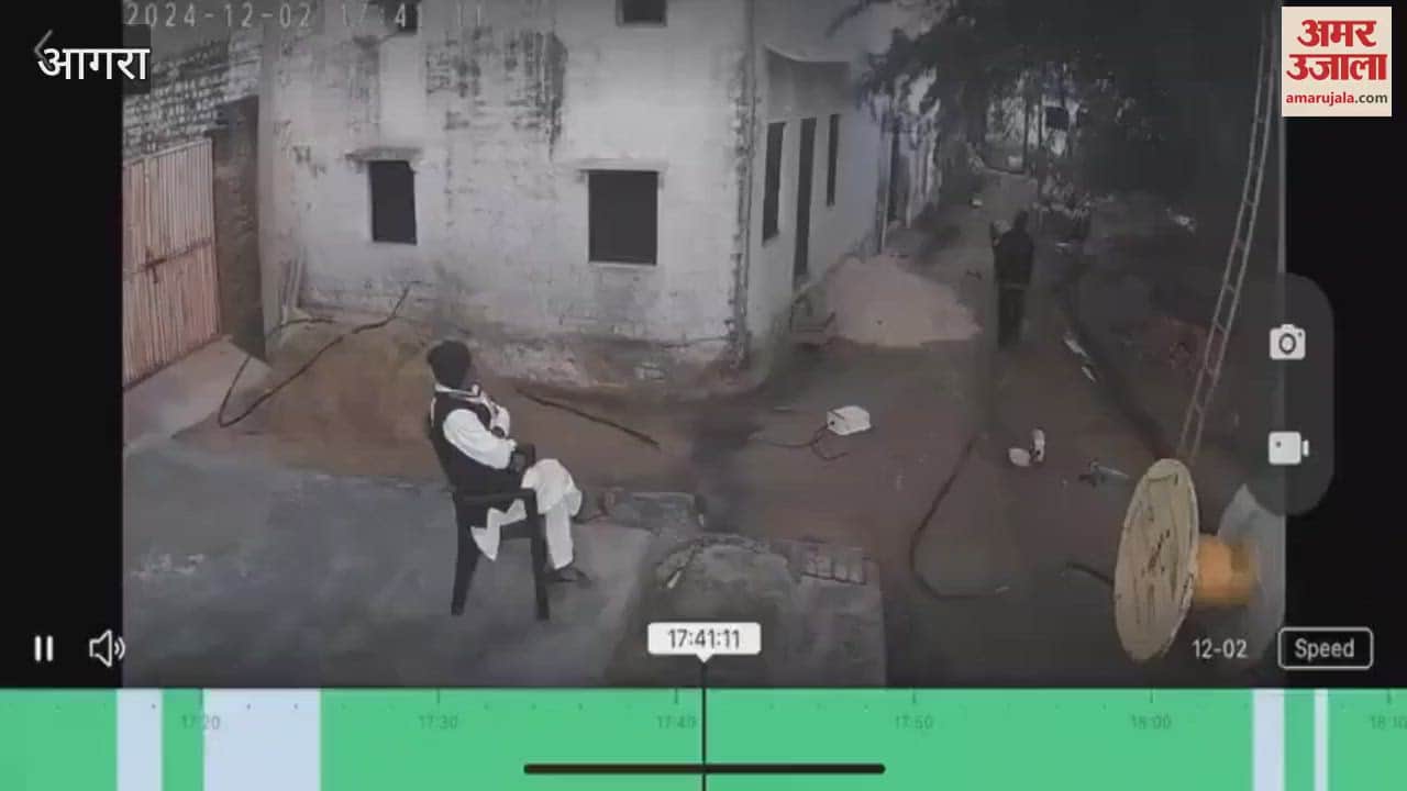 VIDEO : रौंगटे खड़े कर देगा ये वीडियो... बिजली के खंभे पर चढ़े युवक के साथ ऐसा हादसा, देखकर कांप जाएंगे