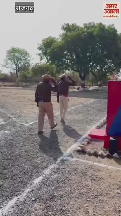 78th foundation day of Home Guard SP took the salute of the parade as the chief guest