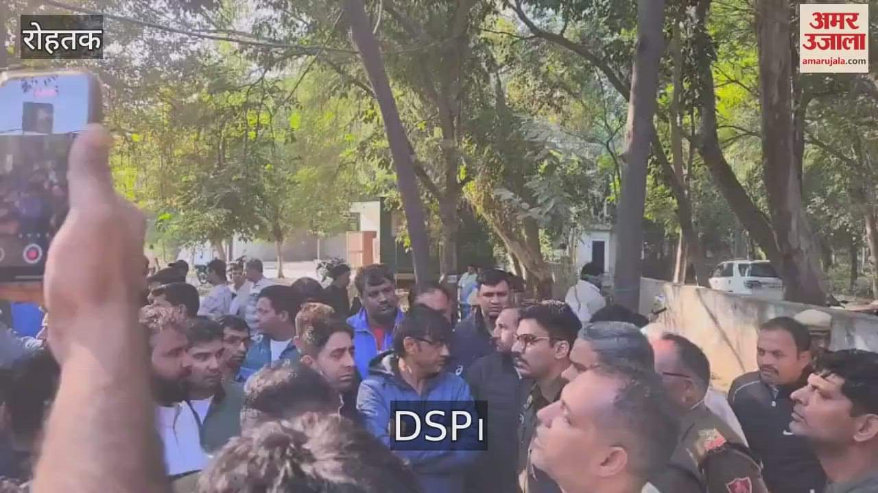 VIDEO : Manjeet murder case in Rohtak, family members were preparing to block the road, now gave ultimatum to police