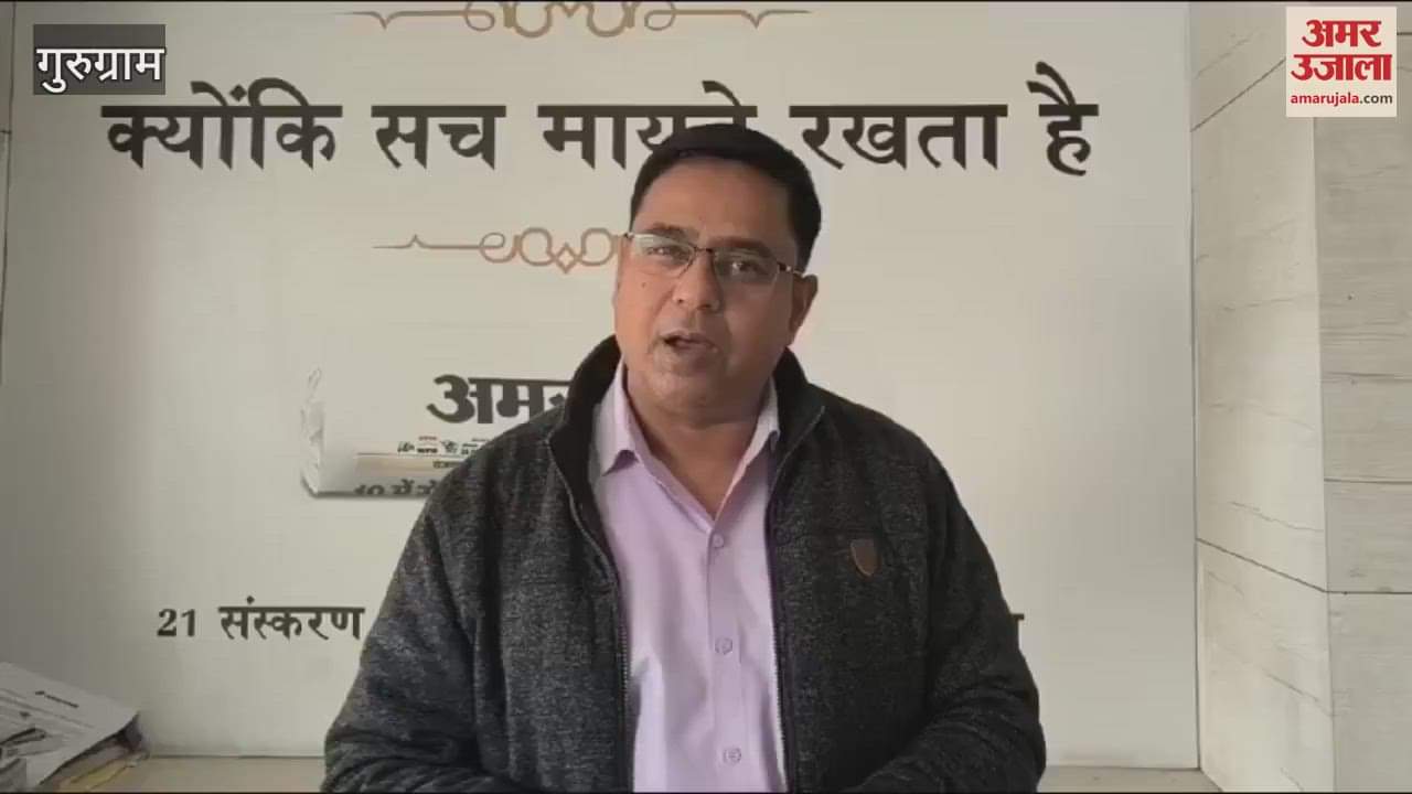 VIDEO : Dirty drain water spread on the main road in Gurugram's village Milkpur