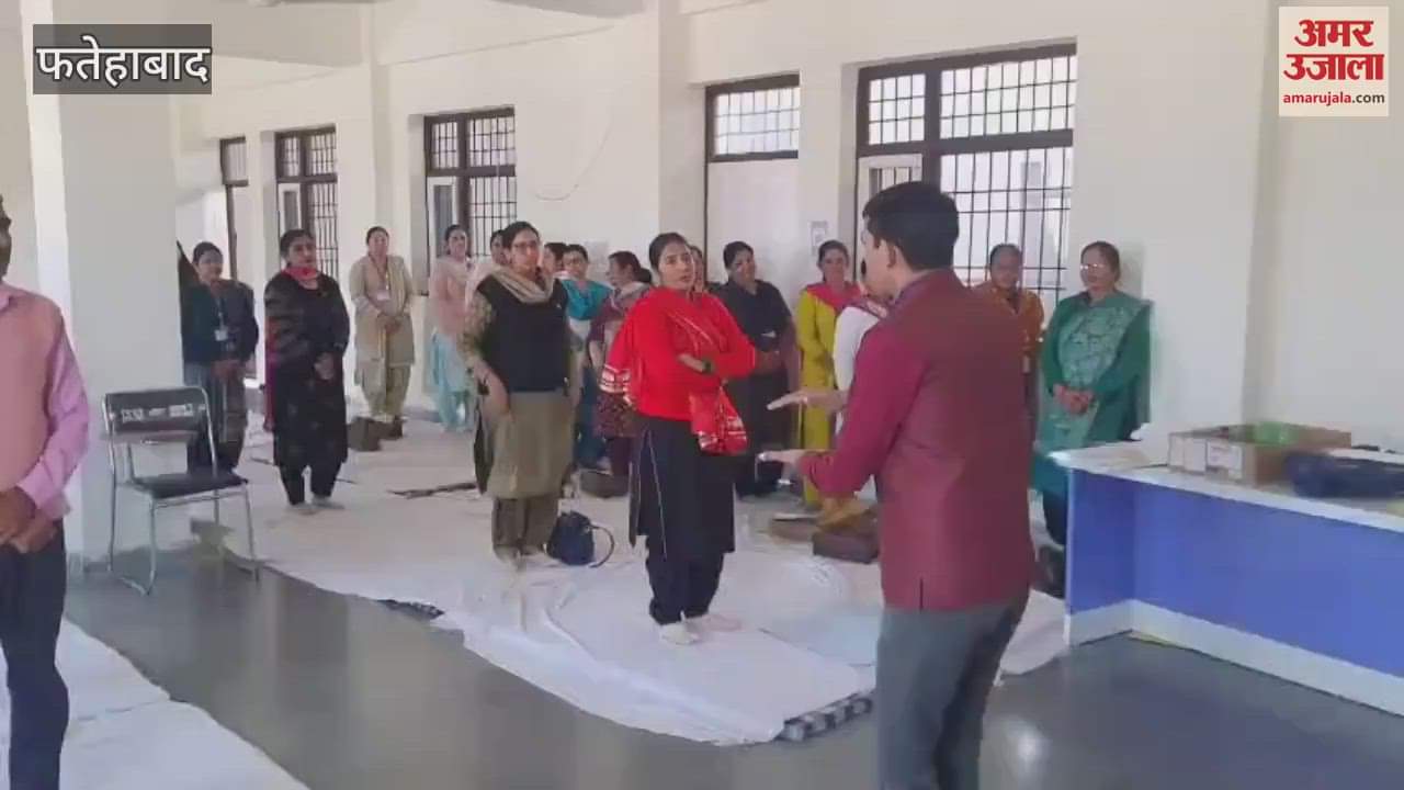 VIDEO : five day workshop is being conducted in two batches at Diet Matana in Fatehabad