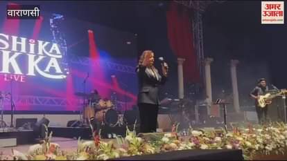VIDEO : AR Rahman music hit at Namo Ghat in Kashi Kailash Kher enthralled audience and danced