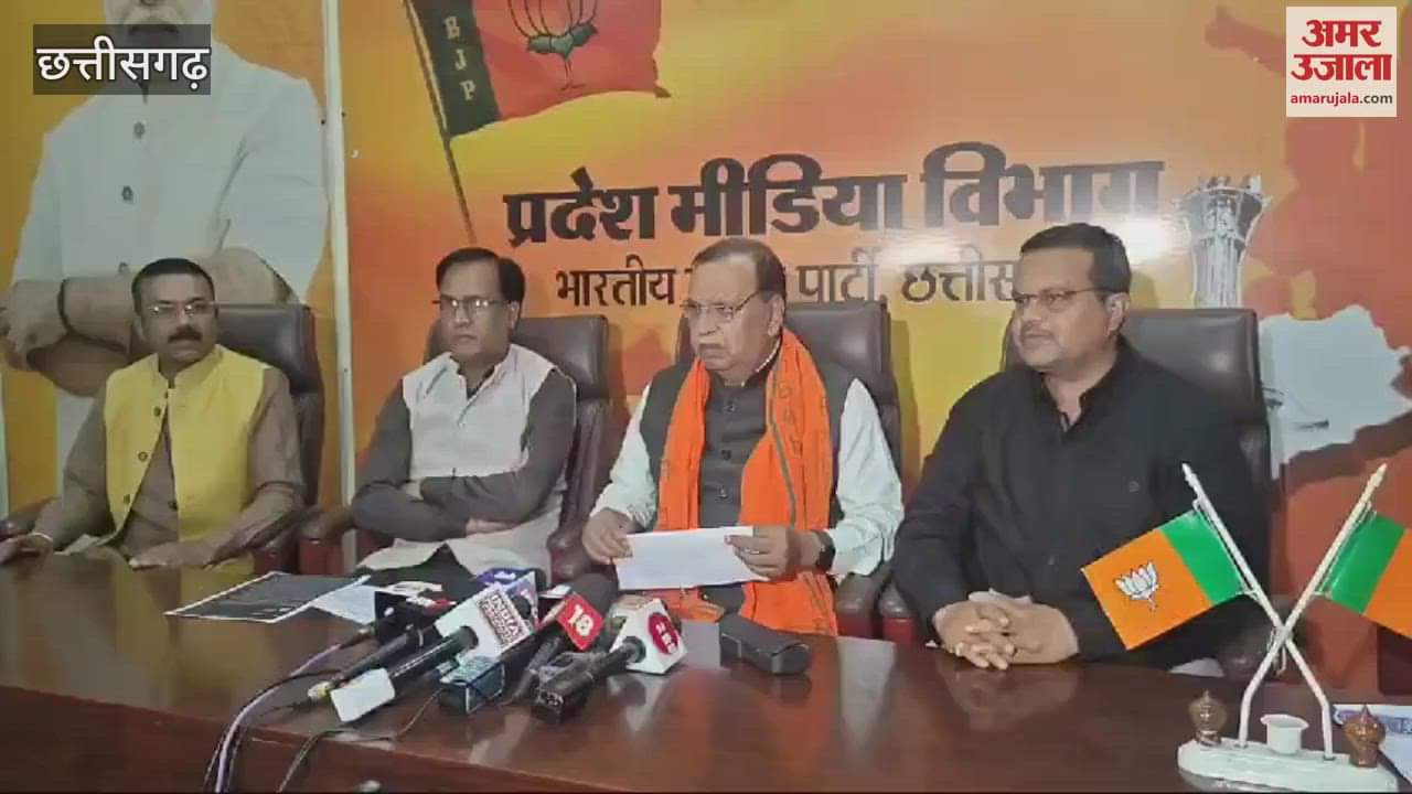 VIDEO : 'भ्रम फैलाने के लिए कांग्रेस का एक और नया झूठ'; बीजेपी नेता शिवरतन शर्मा का बड़ा आरोप
