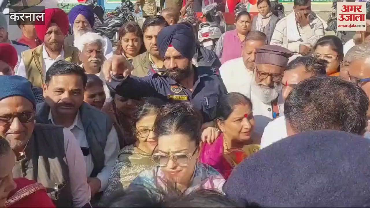 VIDEO : Women and Child Development Minister Shruti Chaudhary reached Karnal