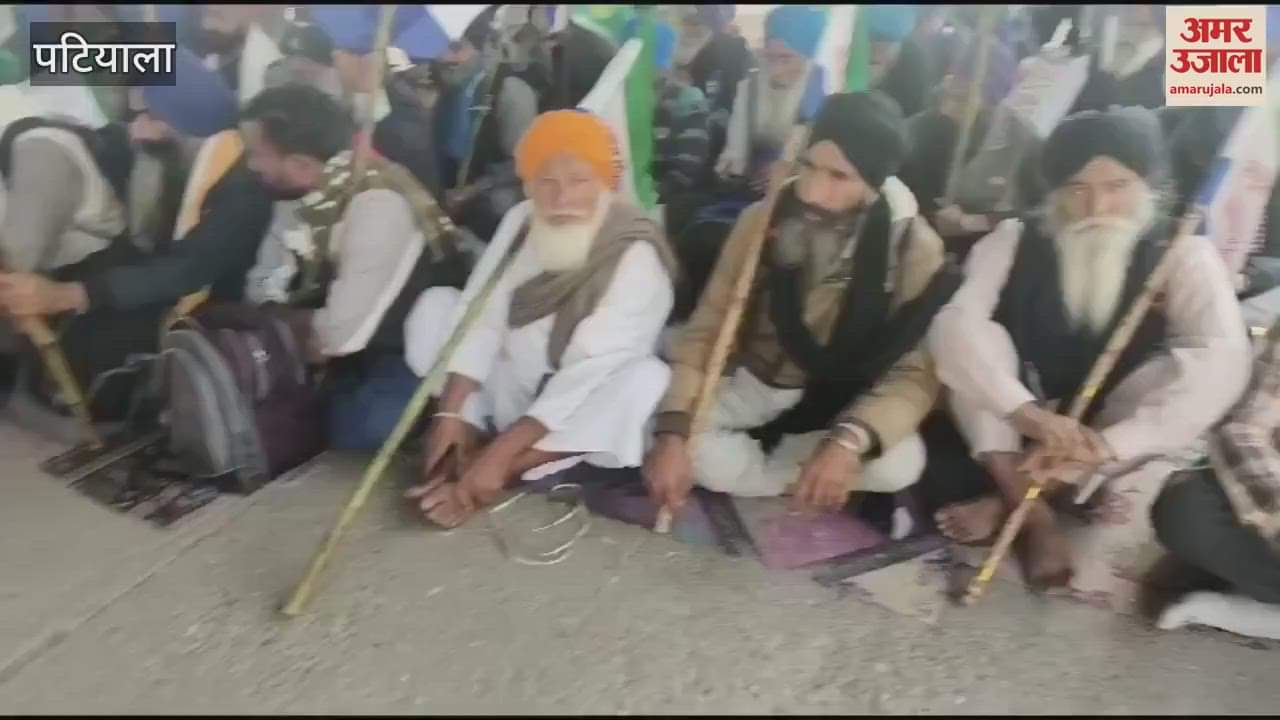 VIDEO : Kisan March to delhi from shambhu border